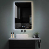 Espejo LED Vertical | Botones táctiles | Función antivaho | Temperatura de color ajustable - Reyze Seria Motivated Model 4