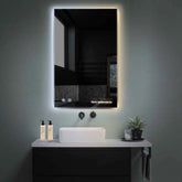 Espejo LED Vertical | Botones táctiles | Función antivaho | Temperatura de color ajustable - Reyze Seria Motivated Model 7