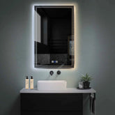 Espejo LED Vertical | Botones táctiles | Función antivaho | Temperatura de color ajustable - Reyze Seria Official Model 5