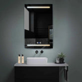 Espejo LED Vertical | Botones táctiles | Función antivaho | Temperatura de color ajustable - Reyze Seria Salono Model 4