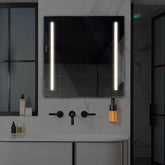 Espejo LED Cuadrado | Control por interruptor de pared | Luz blanca neutra - Reyze Seria Salono Model 5