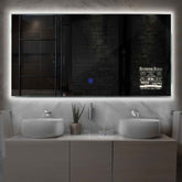 Espejo LED Rectangular | Botón táctil | Luz blanca neutra - Reyze Seria Motivated Model 5