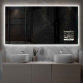 Espejo LED Rectangular | Control por interruptor de pared | Luz blanca neutra - Reyze Seria Motivated Model 5