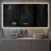 Espejo LED Rectangular | Botones táctiles | Función antivaho | Temperatura de color ajustable - Reyze Seria Motivated Model 8