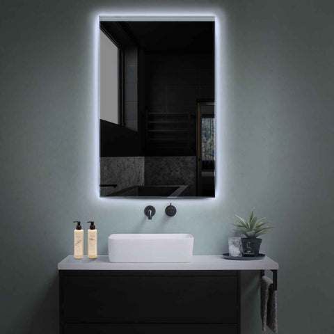 Espejo LED Vertical | Control por interruptor de pared | Luz blanca fría - Reyze Seria Edge Model 5